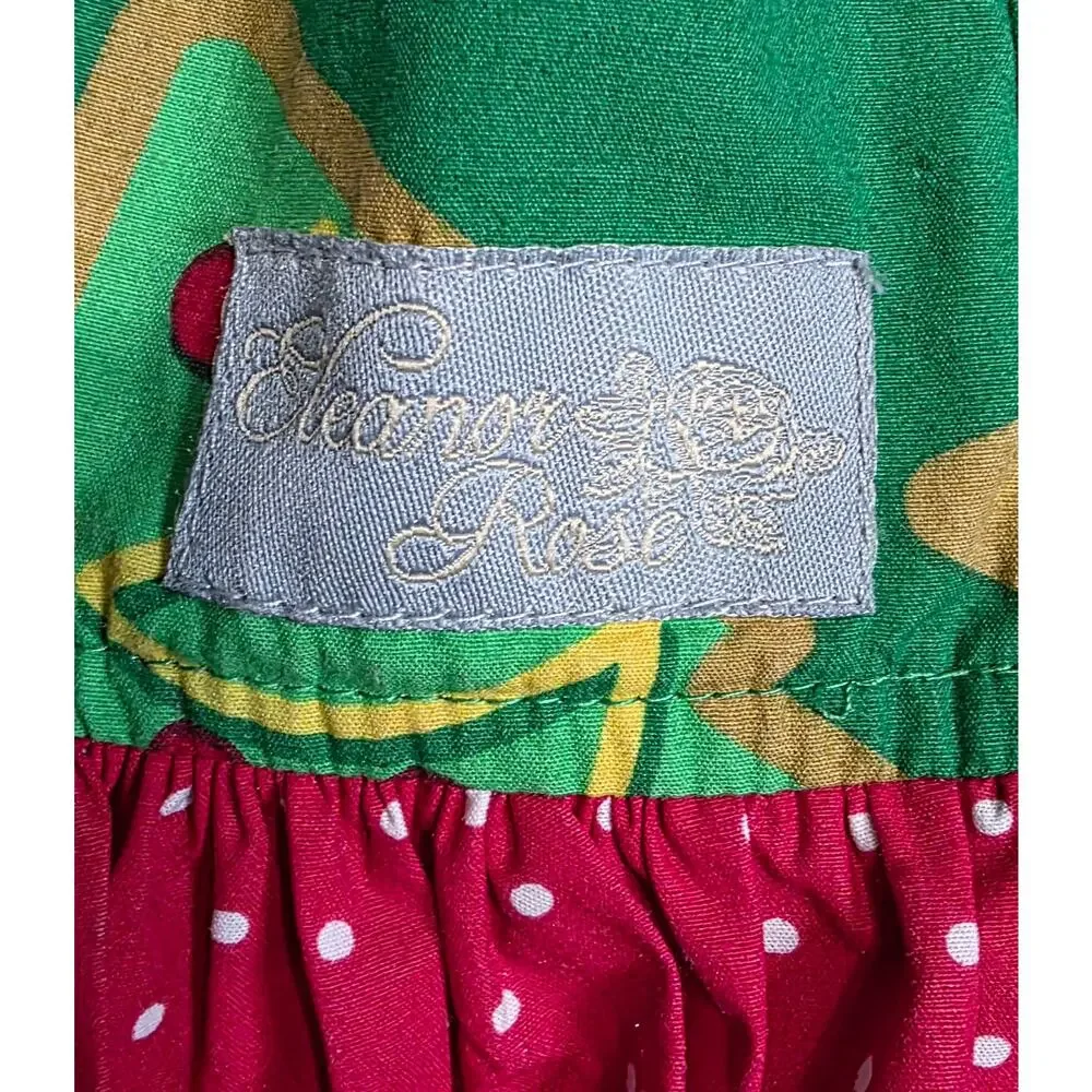 Eleanor Rose Sweet Treats Christmas Meredith Dress Ruffles Size 6/7‎